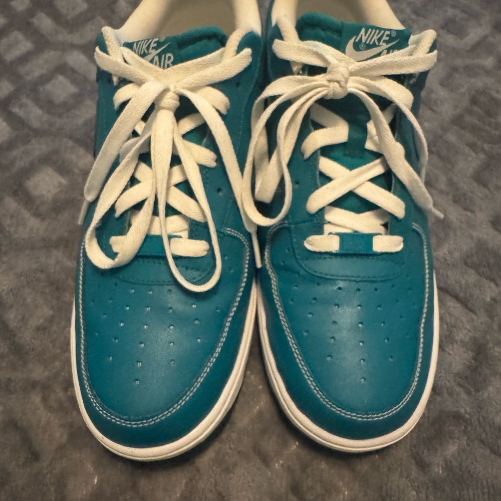 Nike Blue and White Classic Sneakers